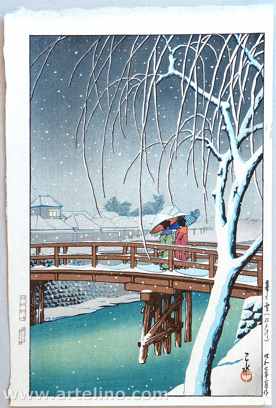 Hasui Kawase - Edo River