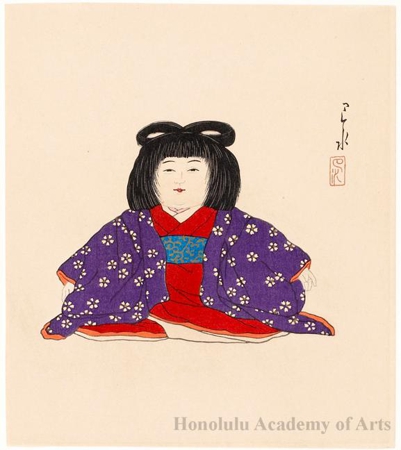 Hasui Kawase - Ishö Ningyö (Costume Doll)