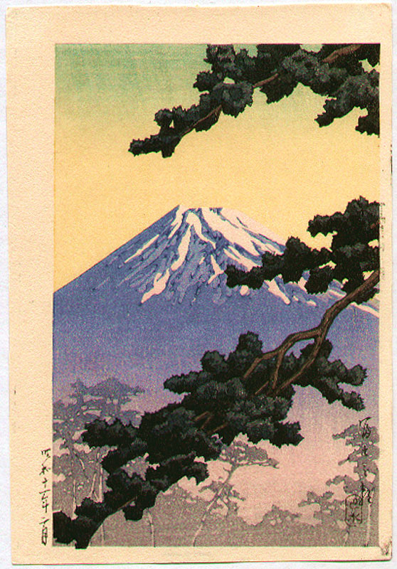 Hasui Kawase - Mt.Fuji