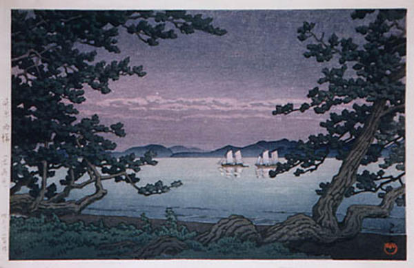 Hasui Kawase - Matoba in Takehara