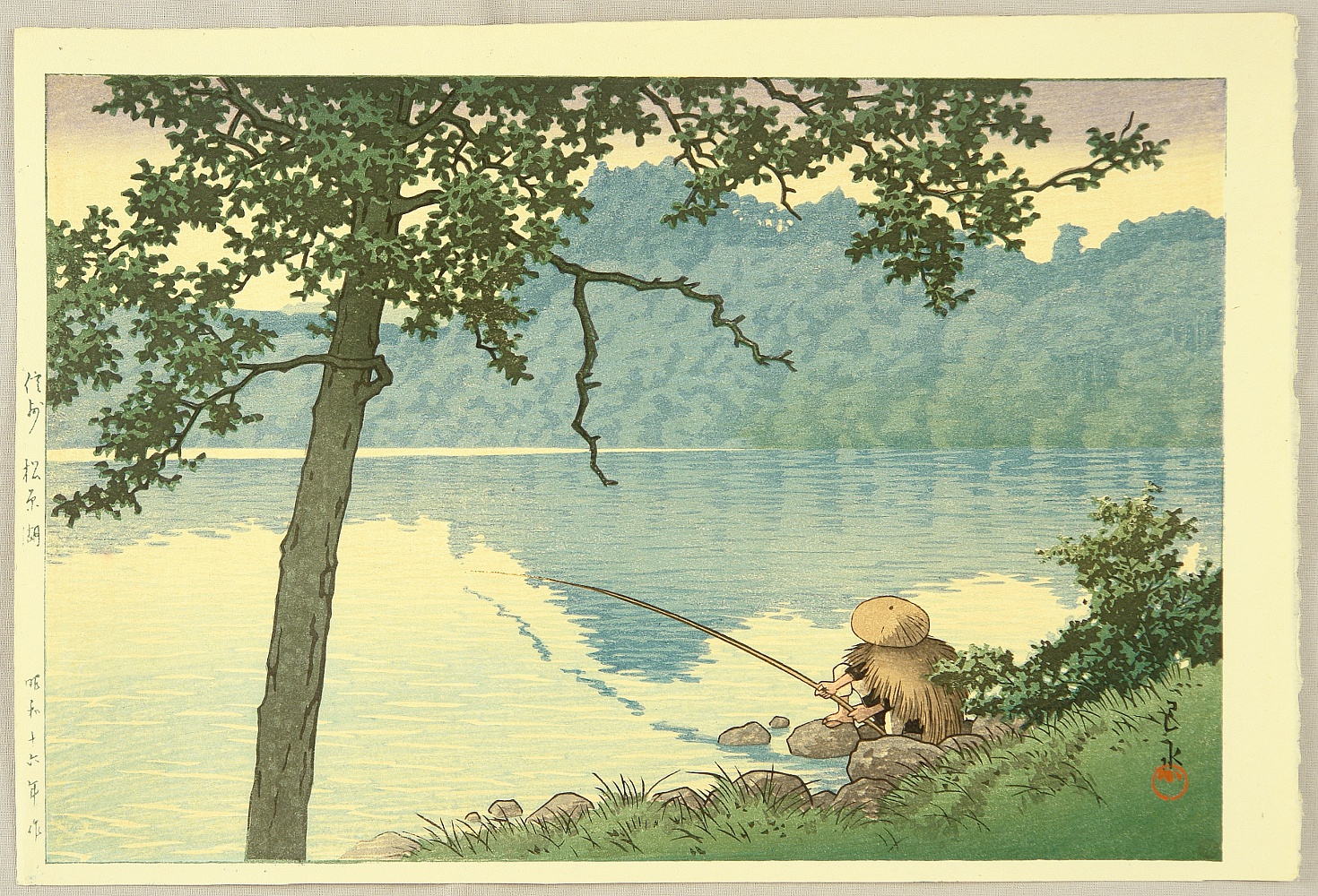 Hasui Kawase - Matsubara Lake