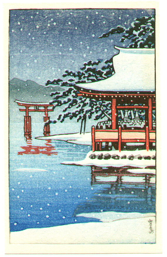 Hasui Kawase - Miyajima