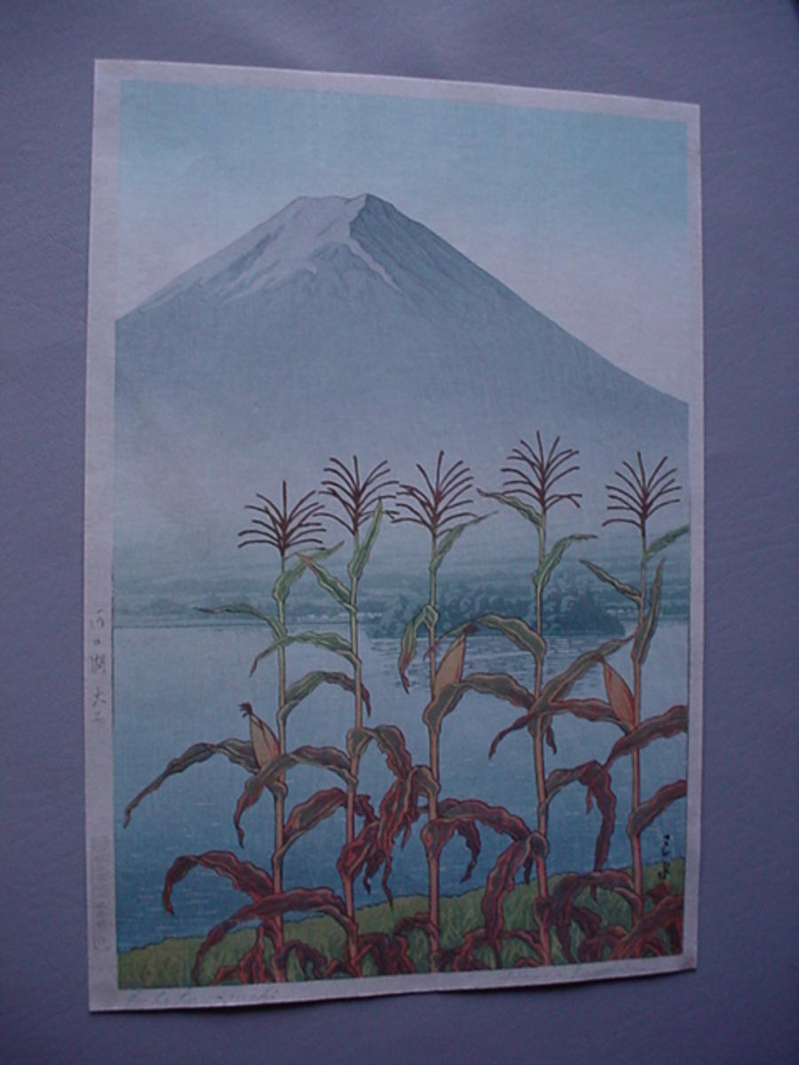 Hasui Kawase - Lake Kawaguchi- 1