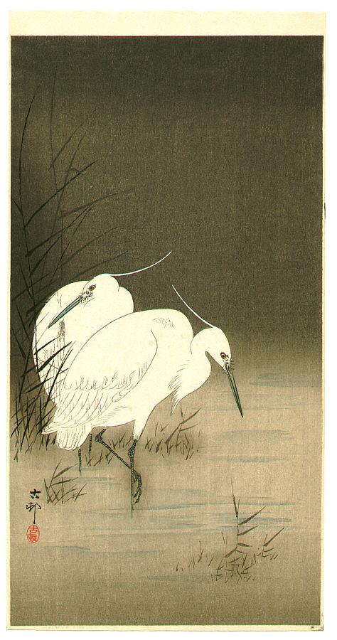 Ohara Koson - Two Egrets
