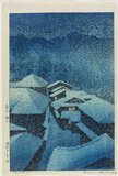 Hasui Kawase - Hataori in Shiobara