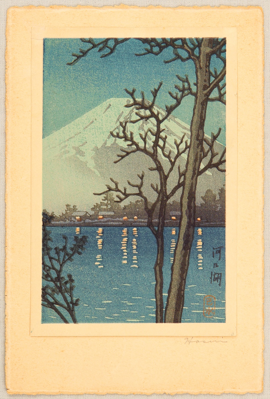 Hasui Kawase - Lake Kawaguchi