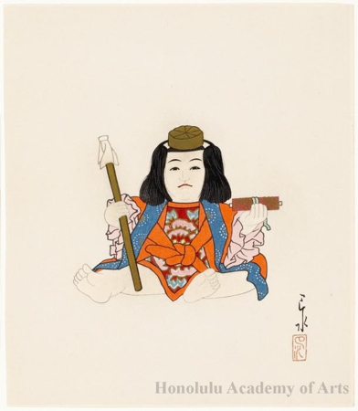 Hasui Kawase - Gosho Ningyö (Palace Doll)