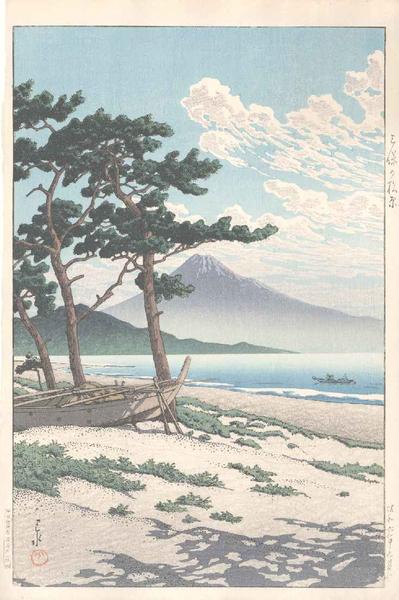 Hasui Kawase - Pines at Miho seashore – Miho no matsubara