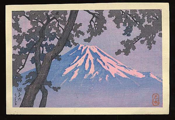 Hasui Kawase - Tagonoura- Lake Tago