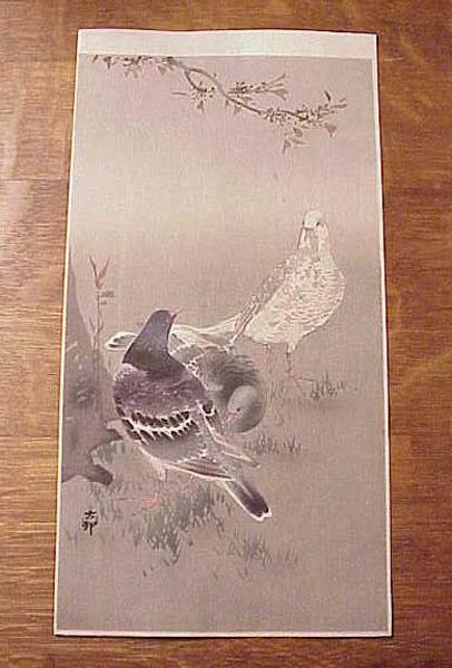 Ohara Koson - Pigeons