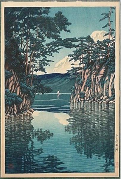 Hasui Kawase - Lake Towada