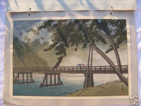 Hasui Kawase - Arashiyama Kyoto