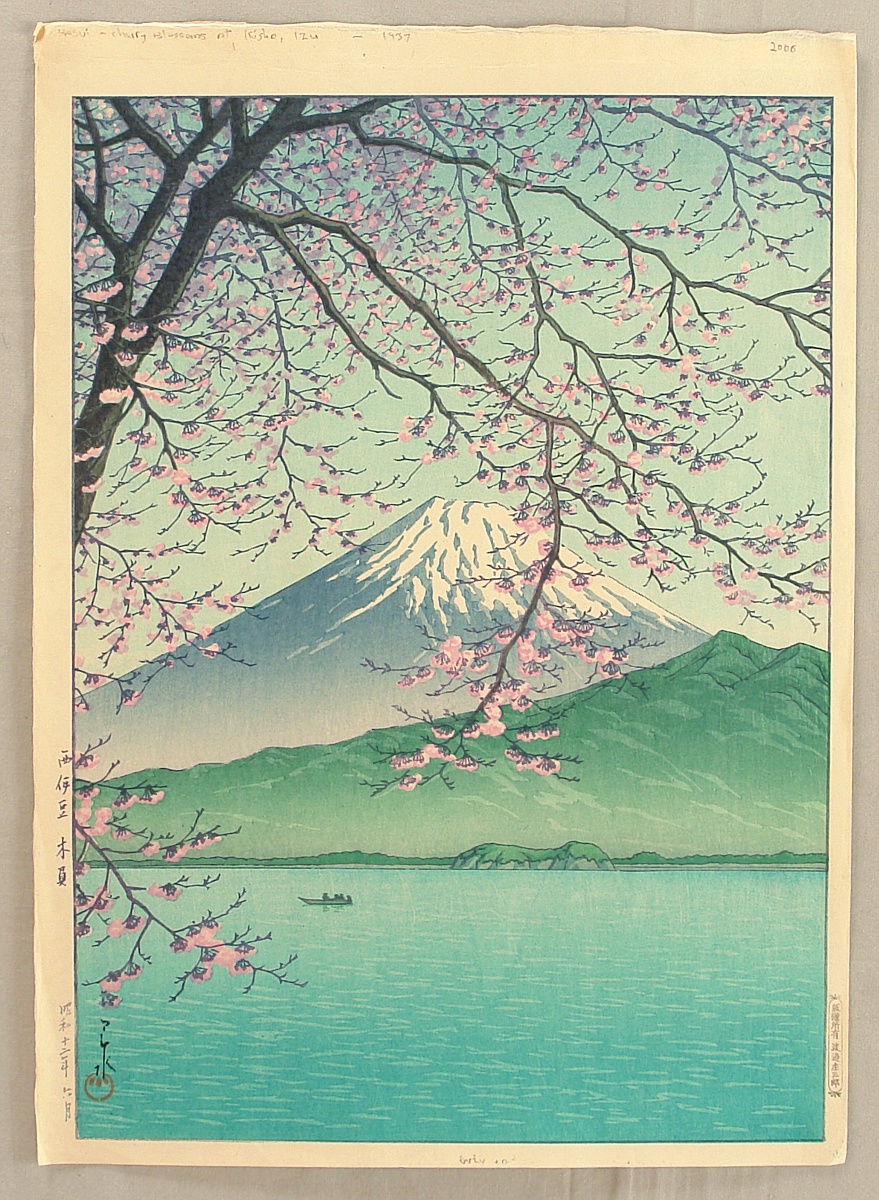 Hasui Kawase - Mt. Fuji from Kishio