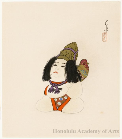 Hasui Kawase - Gosho Ningyö (Palace Doll)