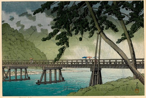 Hasui Kawase - Arashiyama, Kyöto