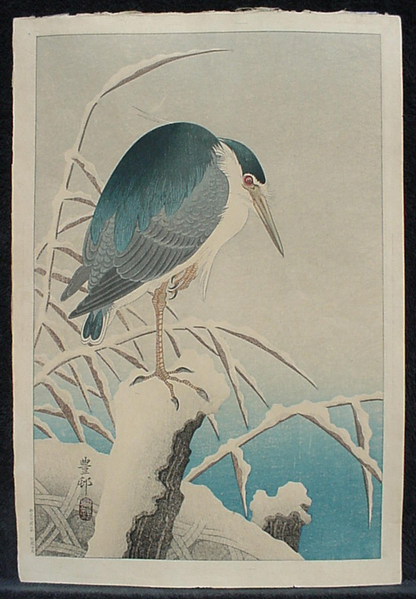 Ohara Koson - Unknown bird