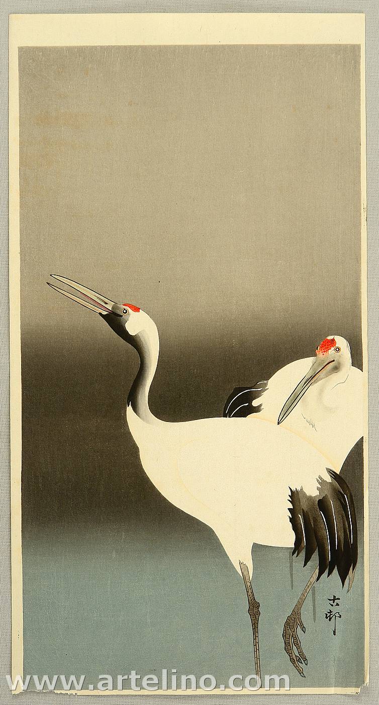 Ohara Koson - Two Cranes