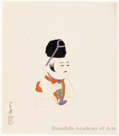 Hasui Kawase - Gosho Ningyö (Palace Doll)