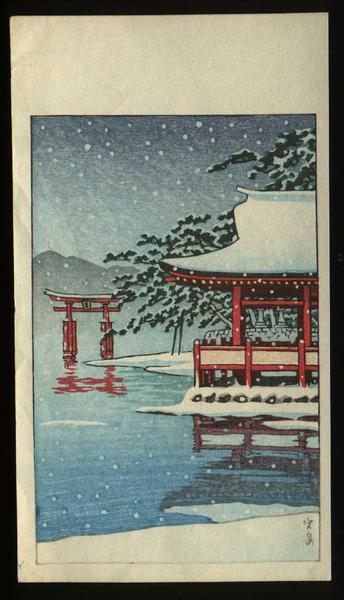 Hasui Kawase - Miyajima