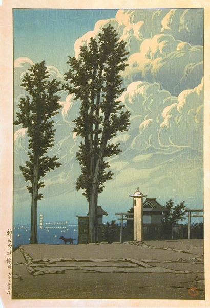 Hasui Kawase - View from Hill