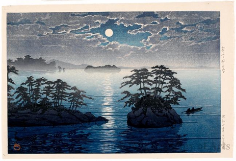 Hasui Kawase - Matsushima, Futagojima