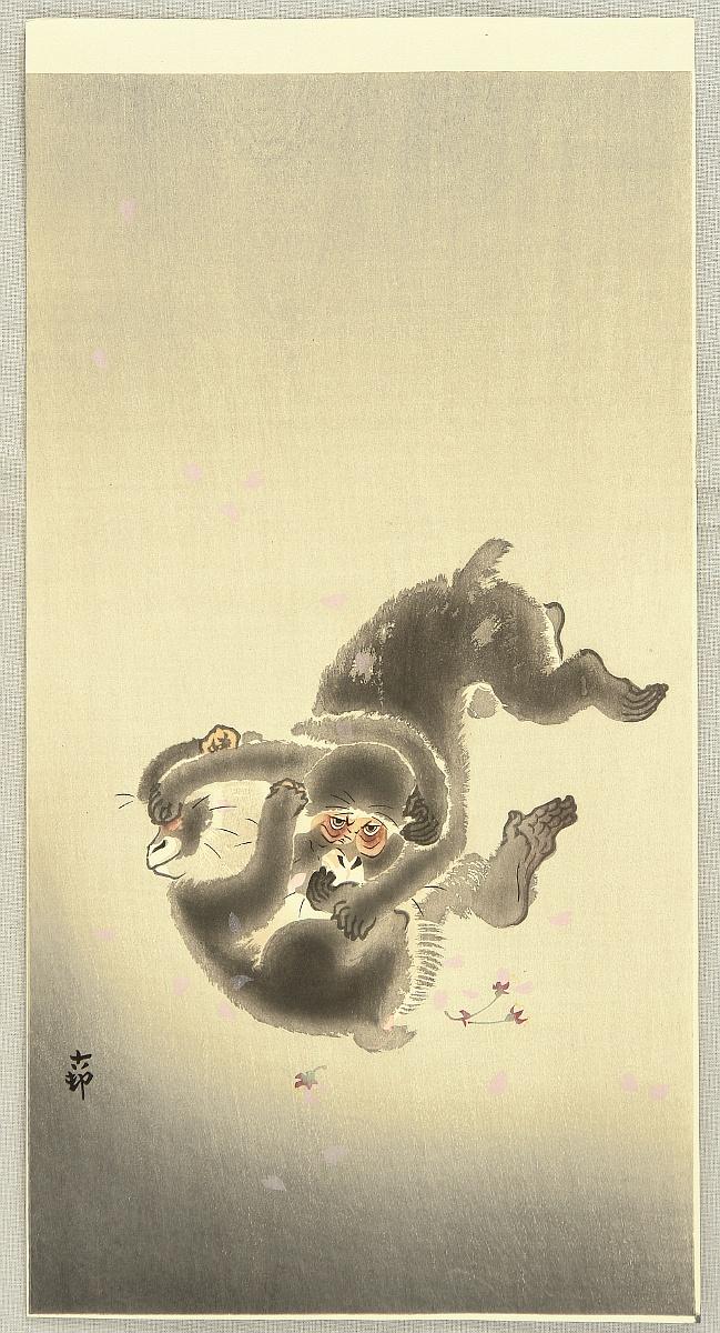 Ohara Koson - Fighting Monkeys