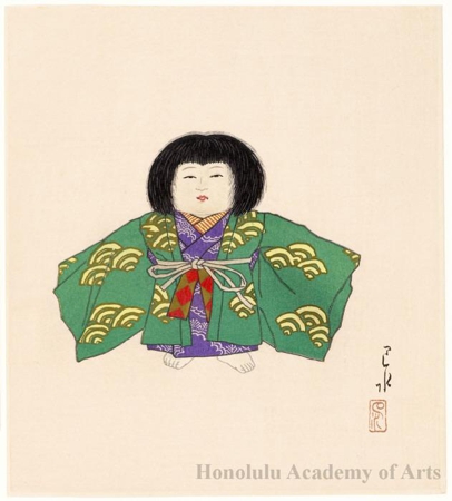 Hasui Kawase - Ishö Ningyö (Costume Doll)