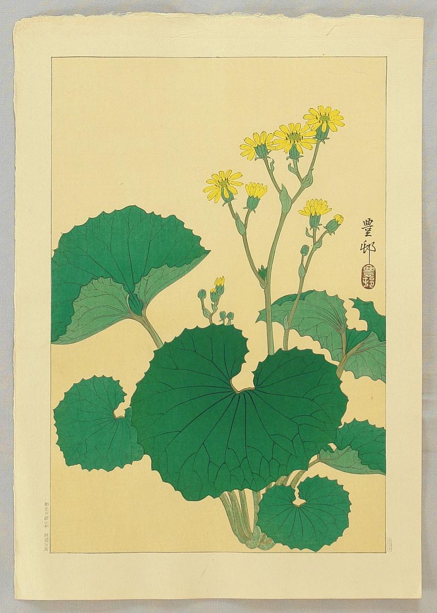 Ohara Koson - Ligularia