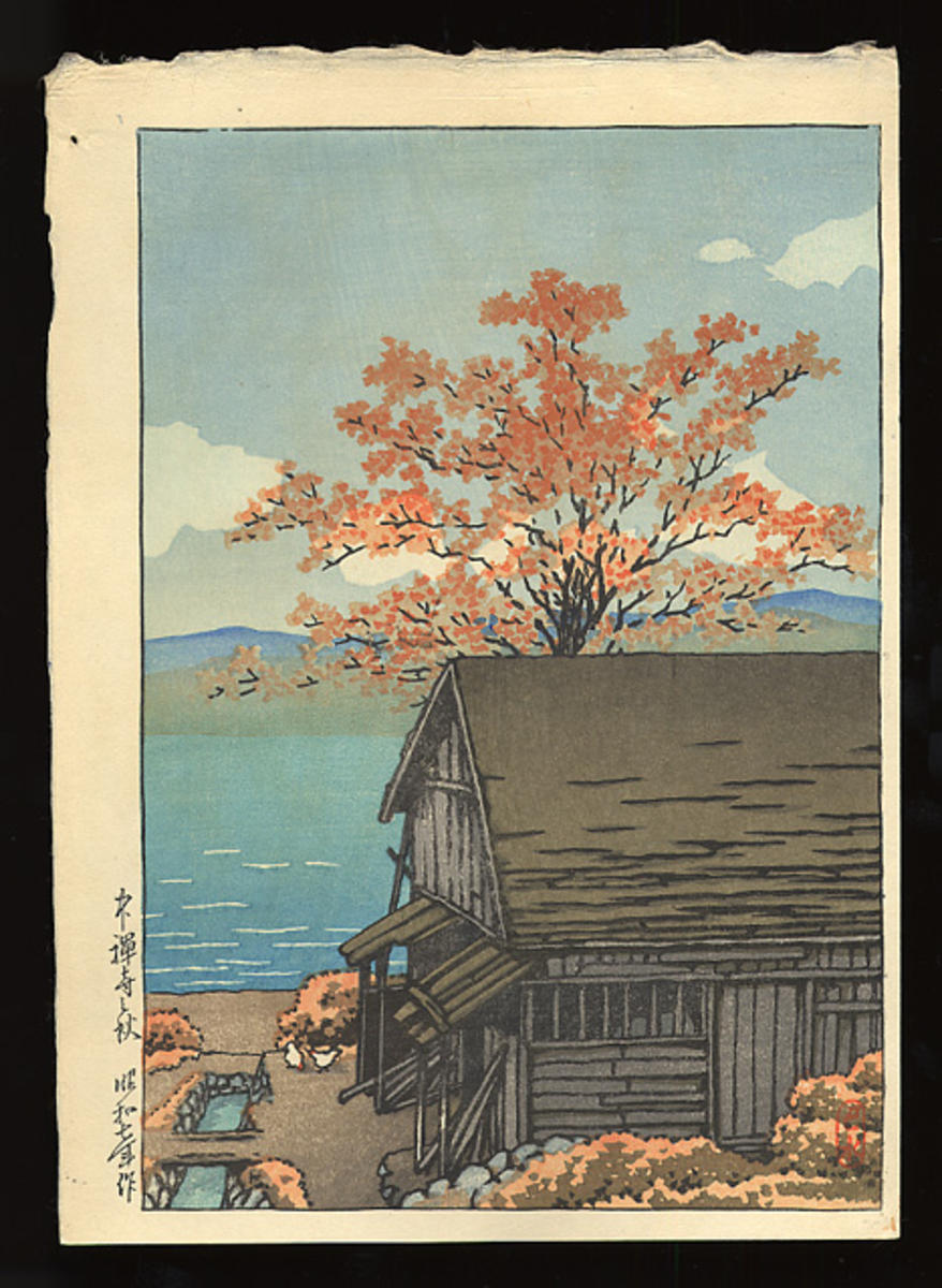 Hasui Kawase - Autumn at Chuzenji