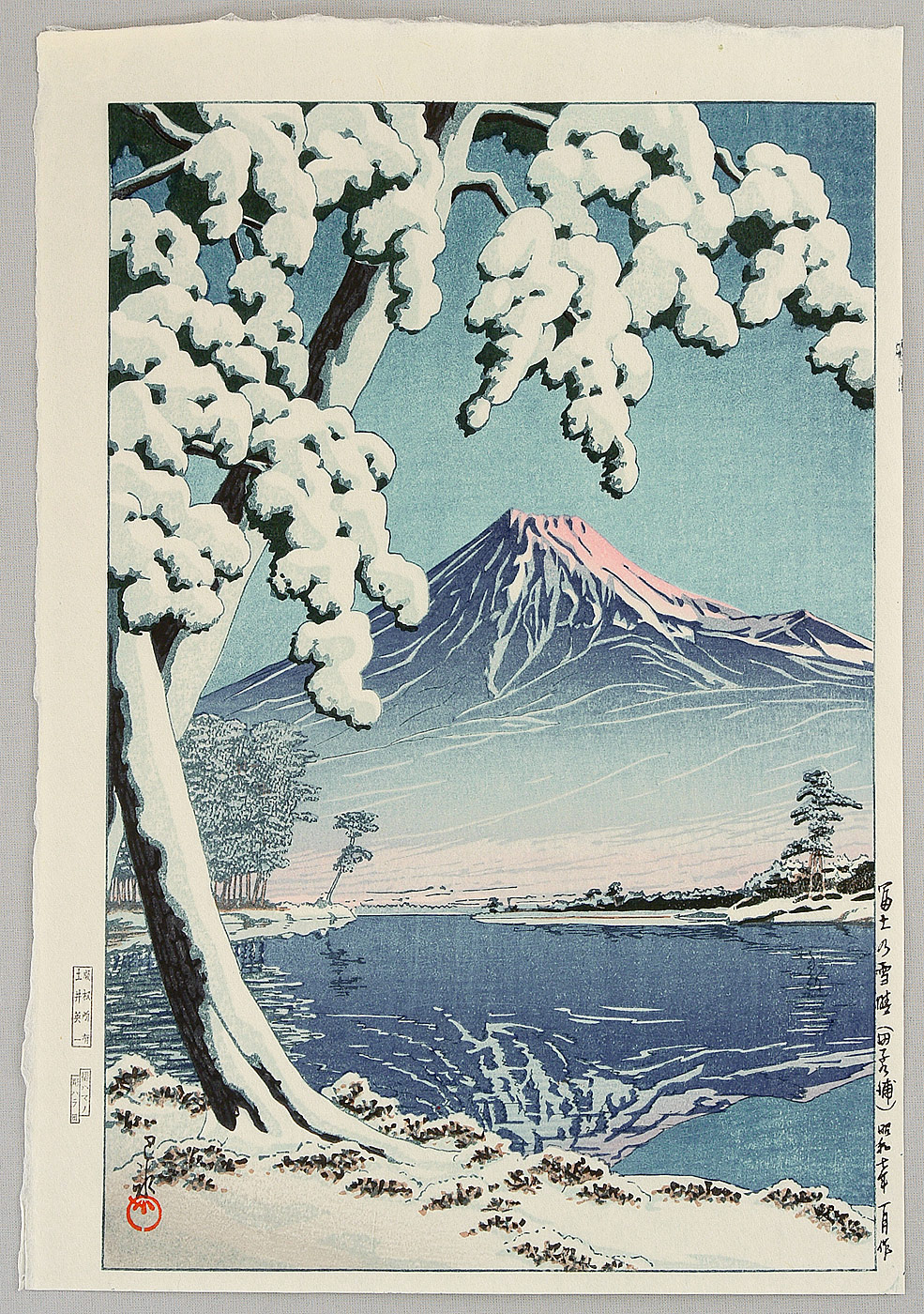 Hasui Kawase - Mt Fuji after Snow – Tagonoura