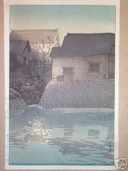 Hasui Kawase - Toyohama, Sanshu