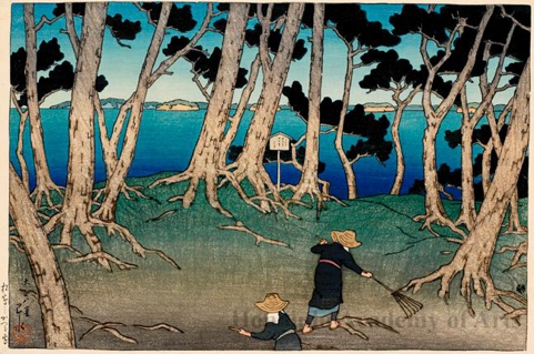 Hasui Kawase - Katsura Island, Matsushima