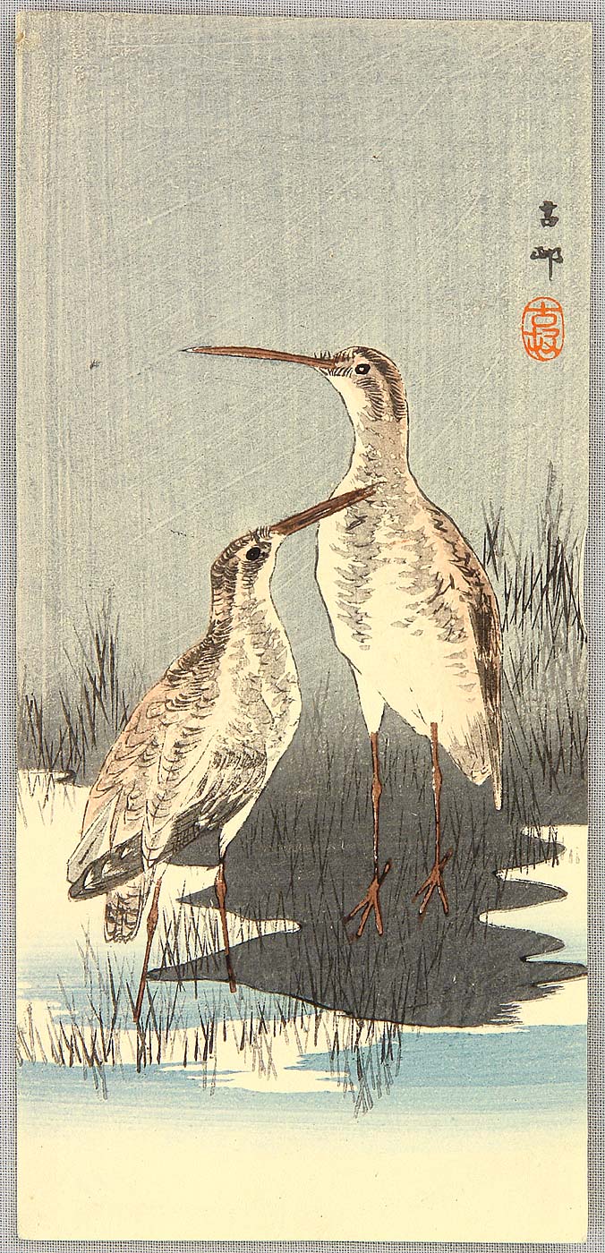 Ohara Koson - Two Snipes