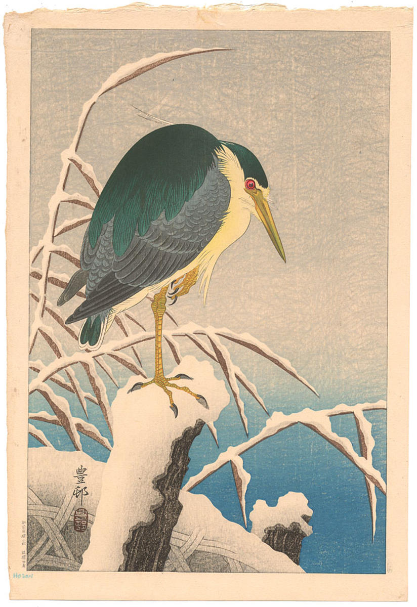 Ohara Koson - Unknown bird