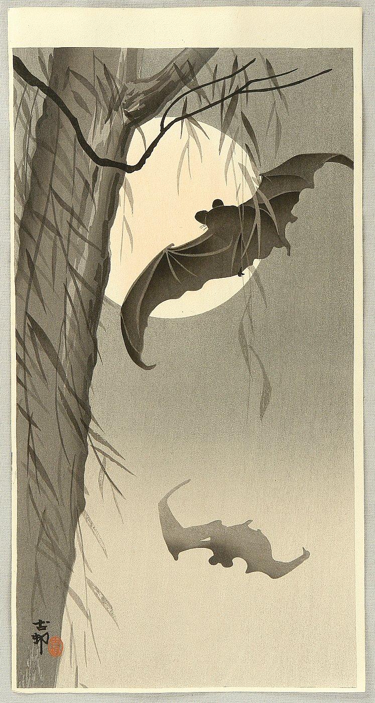 Ohara Koson - Flying Bats