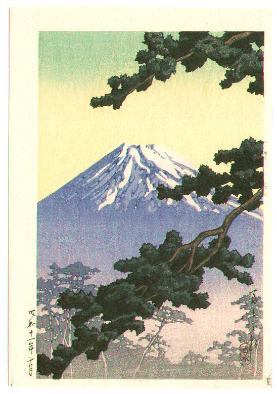 Hasui Kawase - Mt. Fuji