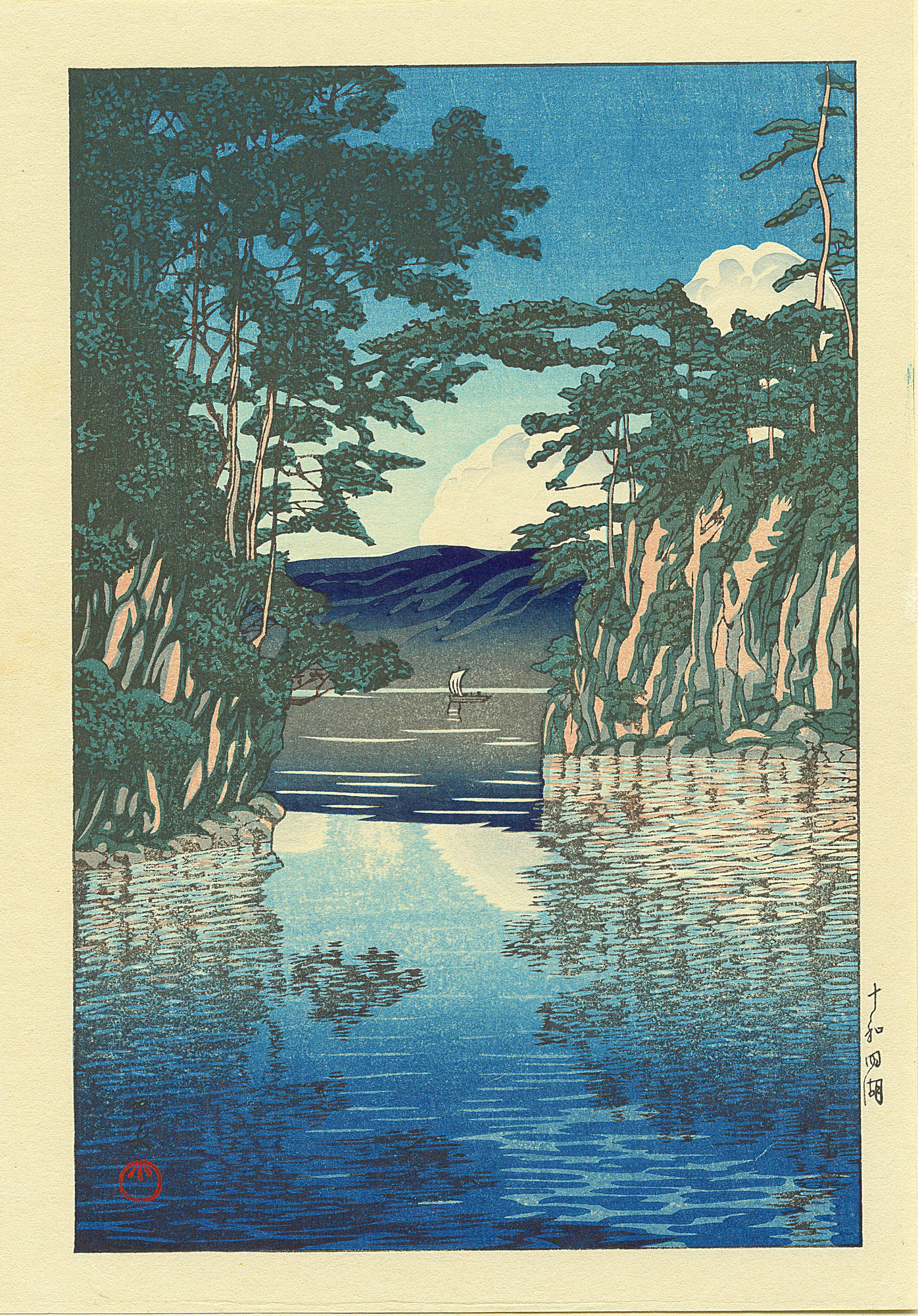 Hasui Kawase - Lake Towada – 十和田湖