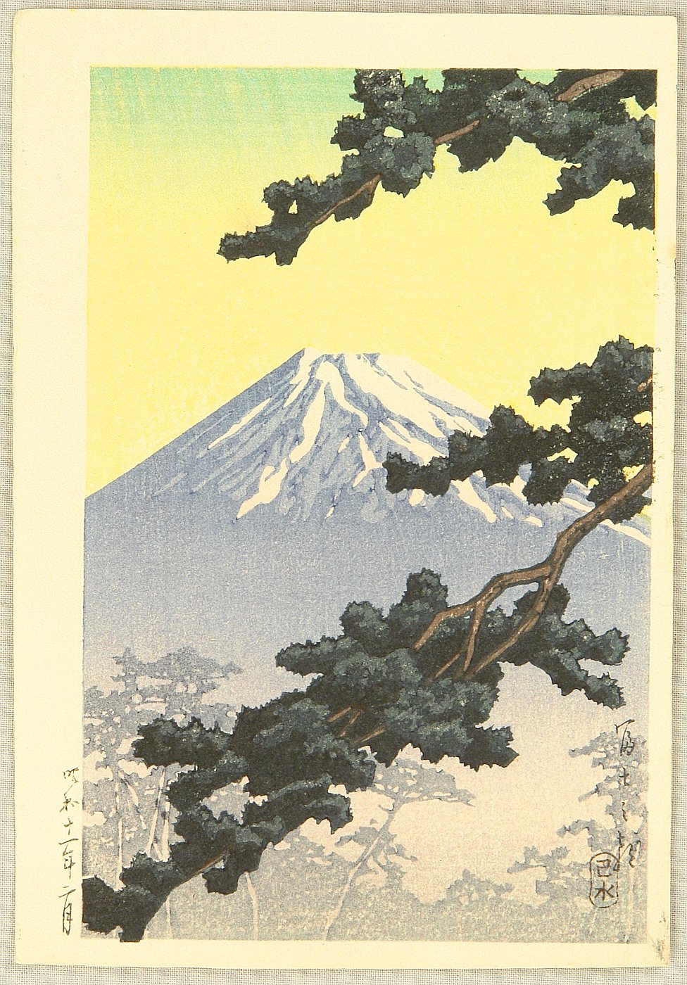 Hasui Kawase - Mt.Fuji