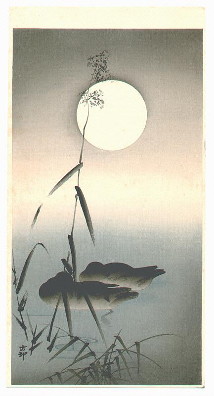 Ohara Koson - Sleeping Ducks