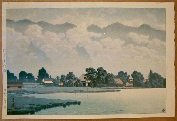 Hasui Kawase - Lake Kizaki – Shinshu