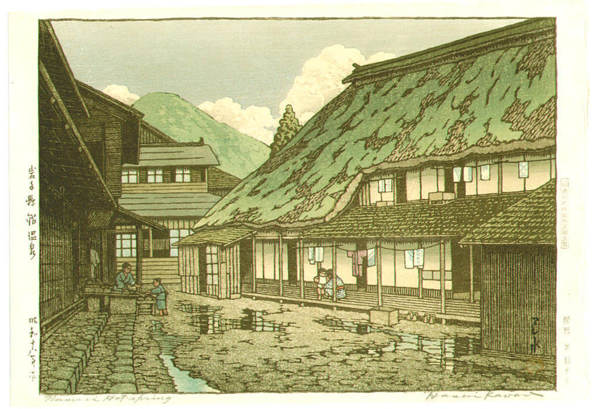 Hasui Kawase - Namari Spa — 岩手県鉛温泉