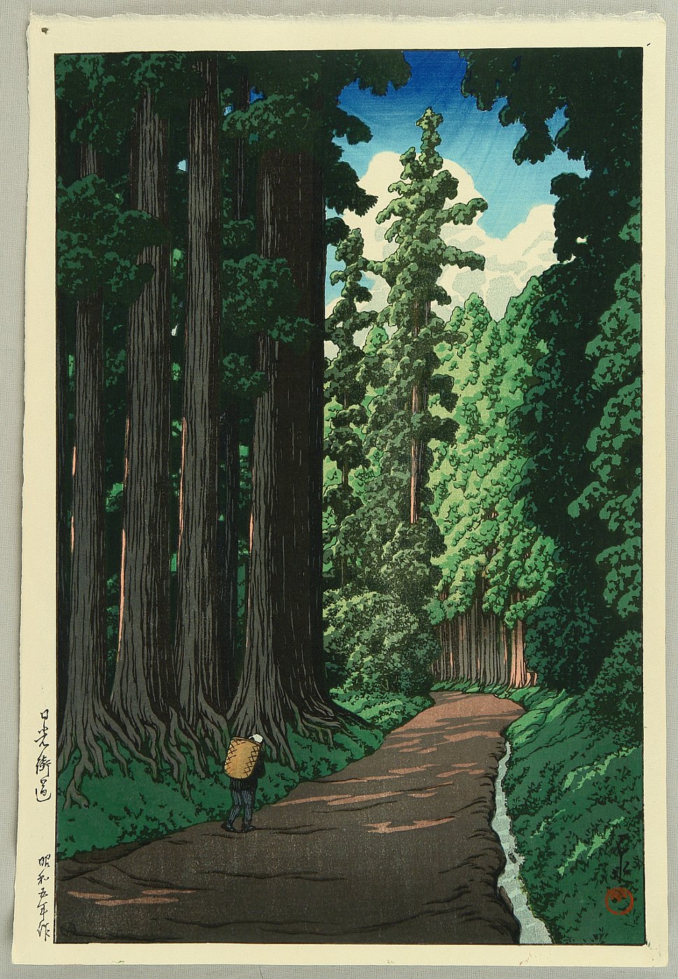 Hasui Kawase - Road to Nikko