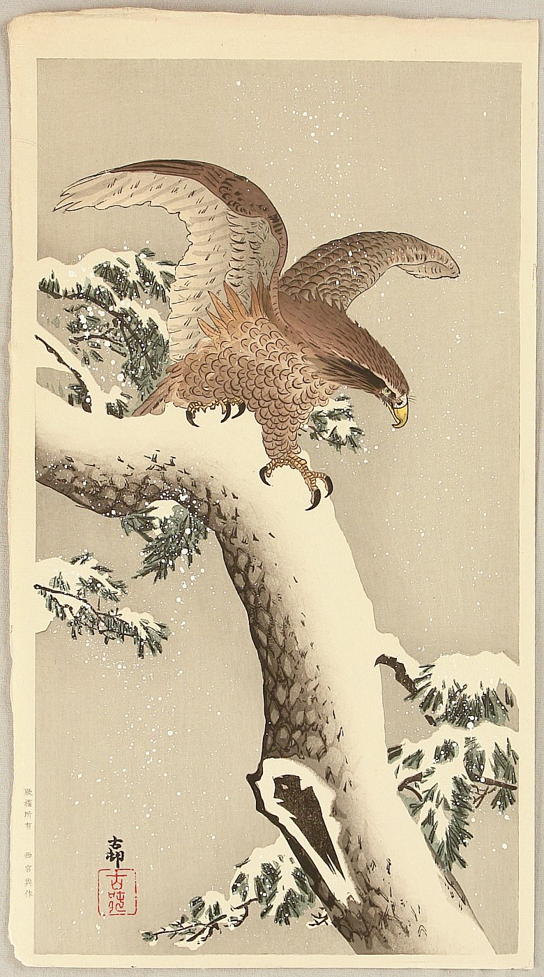 Ohara Koson - Eagle