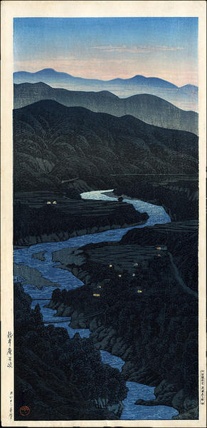 Hasui Kawase - Ioridani Pass, Etchu