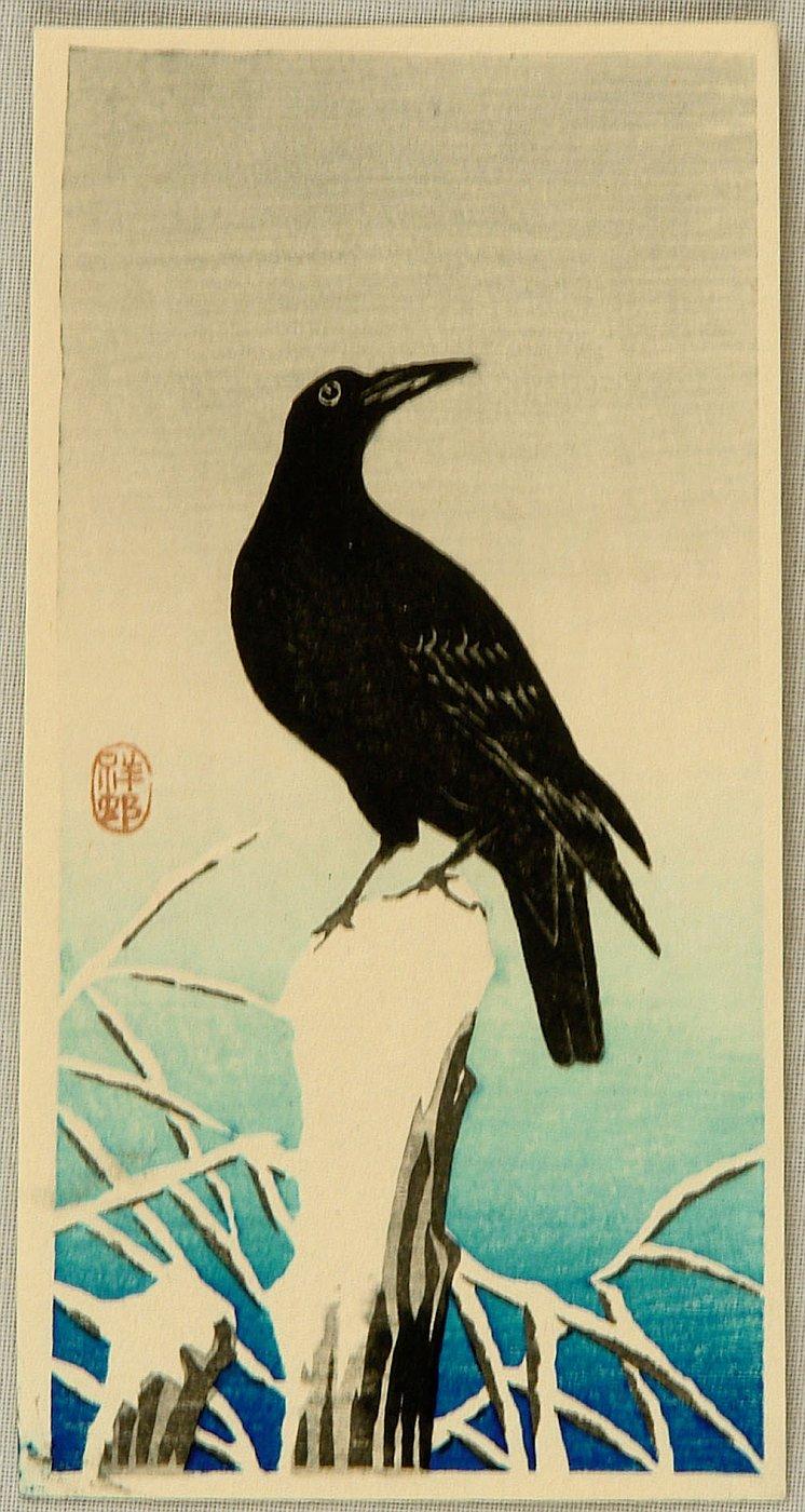 Ohara Koson - Crow