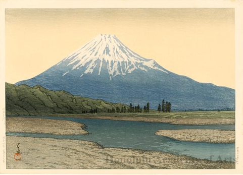 Hasui Kawase - The Fuji River