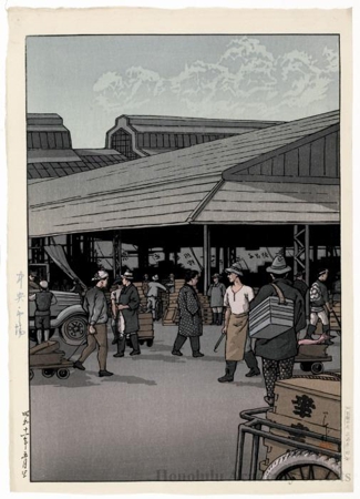 Hasui Kawase - Central Market