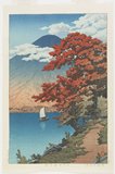 Hasui Kawase - Lake Chuzenji at Nikko