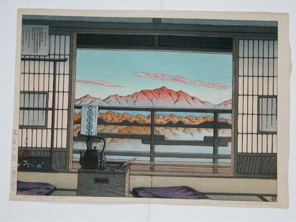 Hasui Kawase - Morning at Hotel