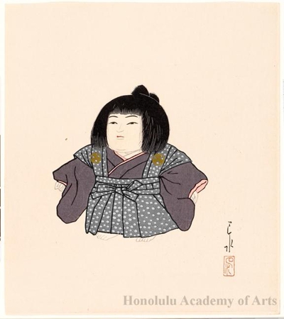 Hasui Kawase - Ishö Ningyö (Costume Doll)